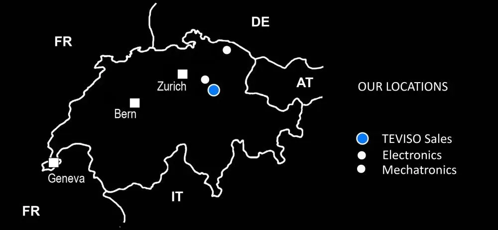 Teviso Sensor Technology Ltd., Locations